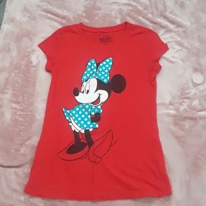 Red Minnie Mouse Shirt